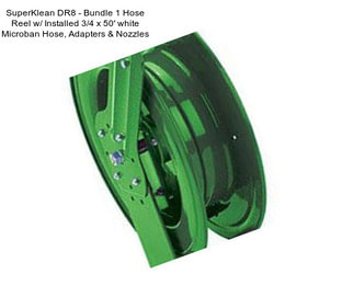 SuperKlean DR8 - Bundle 1 Hose Reel w/ Installed 3/4\