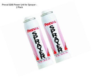 Preval 0268 Power Unit for Sprayer - 2 Pack