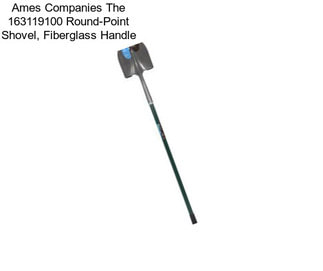 Ames Companies The 163119100 Round-Point Shovel, Fiberglass Handle