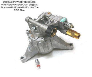2800 psi POWER PRESSURE WASHER WATER PUMP Briggs & Stratton 020273-0 020273-1 by The ROP Shop