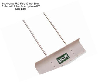 MANPLOW PRO Fury 42 Inch Snow Pusher with \