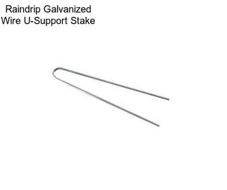Raindrip Galvanized Wire U-Support Stake