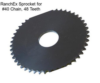 RanchEx Sprocket for #40 Chain, 48 Teeth