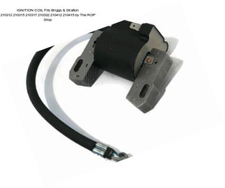 IGNITION COIL Fits Briggs & Stratton 210312 210315 210317 210332 210412 210415 by The ROP Shop