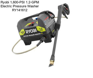 Ryobi 1,600-PSI 1.2-GPM Electric Pressure Washer RY141612