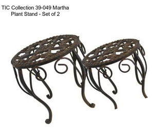 TIC Collection 39-049 Martha Plant Stand - Set of 2