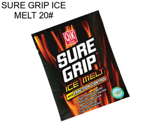 SURE GRIP ICE MELT 20#
