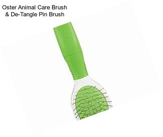 Oster Animal Care Brush & De-Tangle Pin Brush