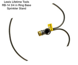 Lewis Lifetime Tools RB-14 3/4 in Ring Base Sprinkler Stand