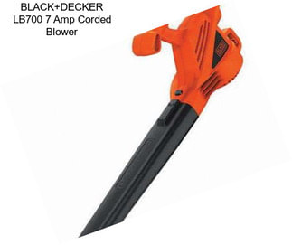 BLACK+DECKER LB700 7 Amp Corded Blower