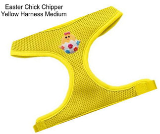 Easter Chick Chipper Yellow Harness Medium