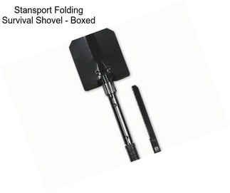 Stansport Folding Survival Shovel - Boxed
