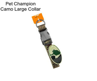 Pet Champion Camo Large Collar