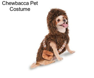 Chewbacca Pet Costume