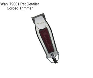 Wahl 79001 Pet Detailer Corded Trimmer