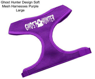 Ghost Hunter Design Soft Mesh Harnesses Purple Large