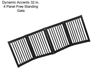 Dynamic Accents 32 in. 4 Panel Free Standing Gate