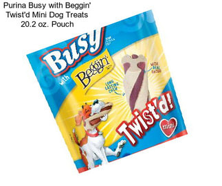 Purina Busy with Beggin\' Twist\'d Mini Dog Treats 20.2 oz. Pouch