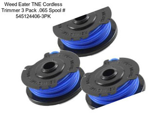 Weed Eater TNE Cordless Trimmer 3 Pack .065 Spool # 545124406-3PK
