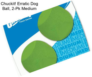 Chuckit! Erratic Dog Ball, 2-Pk Medium