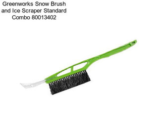 Greenworks Snow Brush and Ice Scraper Standard Combo 80013402