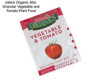 Jobe\'s Organic 4lbs. Granular Vegetable and Tomato Plant Food