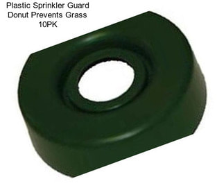 Plastic Sprinkler Guard Donut Prevents Grass 10PK