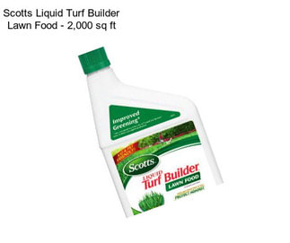 Scotts Liquid Turf Builder Lawn Food - 2,000 sq ft