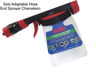 Solo Adaptable Hose End Sprayer Chameleon