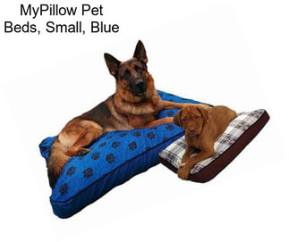 MyPillow Pet Beds, Small, Blue