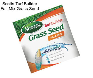 Scotts Turf Builder Fall Mix Grass Seed