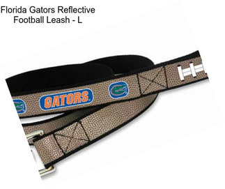 Florida Gators Reflective Football Leash - L