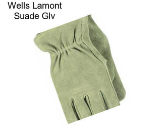 Wells Lamont Suade Glv