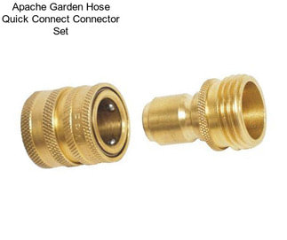 Apache Garden Hose Quick Connect Connector Set