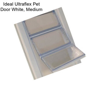 Ideal Ultraflex Pet Door White, Medium