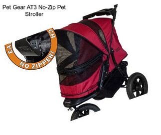 Pet Gear AT3 No-Zip Pet Stroller