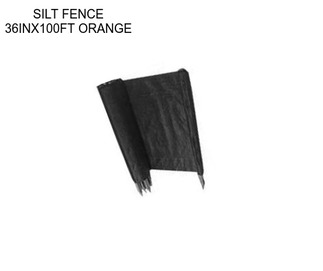 SILT FENCE 36INX100FT ORANGE