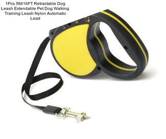 1Pcs 5M/16FT Retractable Dog Leash Extendable Pet Dog Walking Training Leash Nylon Automatic Lead