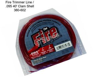 Fire Trimmer Line / .095 40\' Clam Shell 380-602