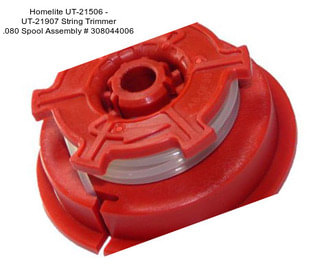 Homelite UT-21506 - UT-21907 String Trimmer .080 Spool Assembly # 308044006