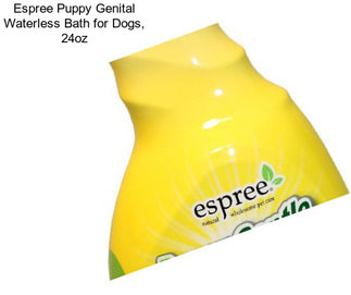 Espree Puppy Genital Waterless Bath for Dogs, 24oz