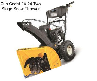 Cub Cadet 2X 24\