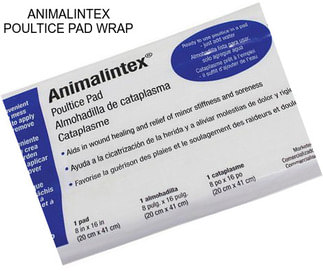 ANIMALINTEX POULTICE PAD WRAP