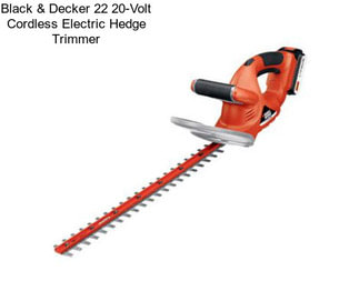 Black & Decker 22\