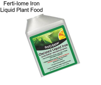 Ferti-lome Iron Liquid Plant Food