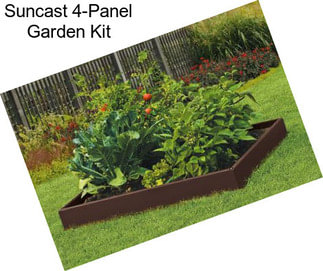 Suncast 4-Panel Garden Kit