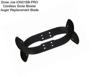 Snow Joe iON21SB-PRO Cordless Snow Blower Auger Replacement Blade