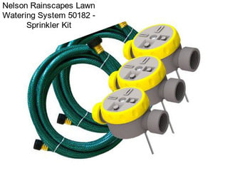 Nelson Rainscapes Lawn Watering System 50182 - Sprinkler Kit