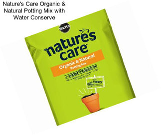 Nature\'s Care Organic & Natural Potting Mix with Water Conserve