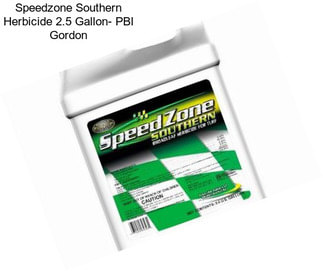 Speedzone Southern Herbicide 2.5 Gallon- PBI Gordon